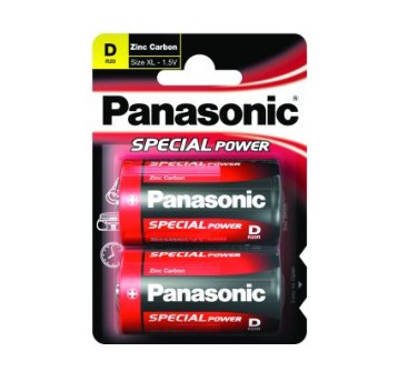 Bateria R20 blister PANASONIC B2 (2szt)