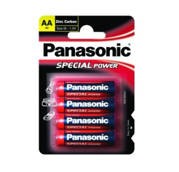 Bateria R6 blister PANASONIC B4 (4szt)