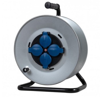 Bęben z gniazdem metalowy MIDI-290 4gn IP44 F-ELE