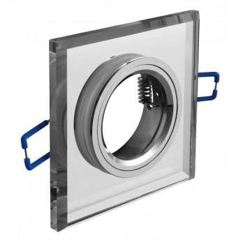 BRILLANTE kwadrat biały szkło MR16 GTV 109675