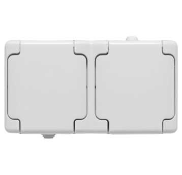 BRYZA biały Gn.podw. kl.biała IP54 180436 KOS