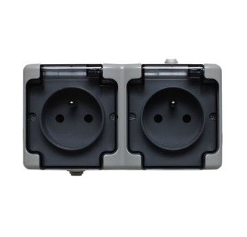 BRYZA szary Gn.podw. kl.dymna IP54 180036 KOS