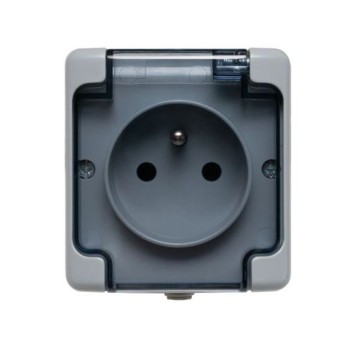 BRYZA szary Gn.poj. kl.dymna IP54 180032 KOS