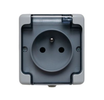 BRYZA szary Gn.poj. kl.dymna IP54 180032 KOS