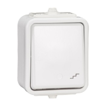 CEDAR biały WNT-600C01 IP44 łącz.schod. ELDA