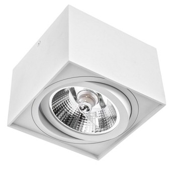 CHLOE AR111 GU10 IP20 kwadrat biała ruch. 585775