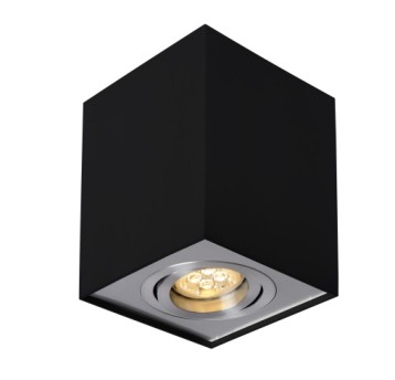 CHLOE GU10 IP20 kwadratowa czarna regulow. 512900