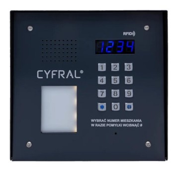 CYFRAL Panel PC-2000RE PRO grafit RFiD/CC2000 p/t