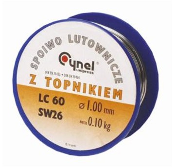 Cyna LC60 1mm 250g Sn60Pb40 CYNEL 600787