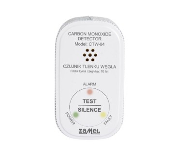 Czujnik czadu (tlenku węgla) CTW-04 bater. ZAMEL