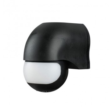 Czujnik ruchu czarny CR-204/B 180st IP44 ORNO