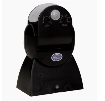 Czujnik ruchu czarny CR-254/B 180/360st IP65 ORNO