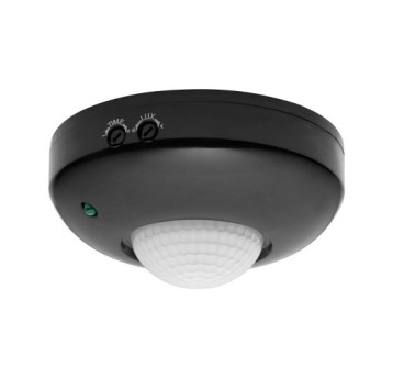 Czujnik ruchu n/t sufit. CR-203B IP20 czarny ORNO