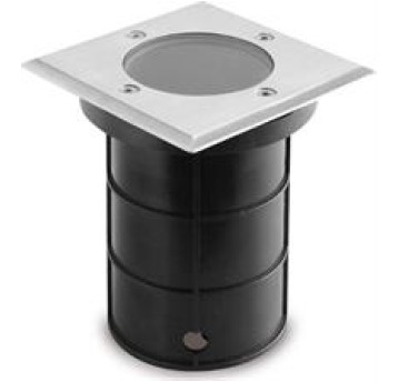 DORYT oprawa kwadrat GU10 inox BEMKO 364222