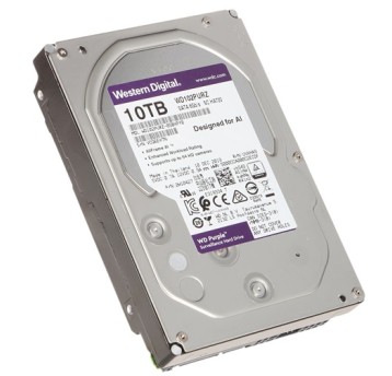 Dysk 10TB HDD 3,5” Western Digital PURPLE SATA III
