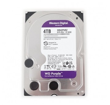 Dysk 4TB HDD 3,5” Western Digital PURPLE SATA III