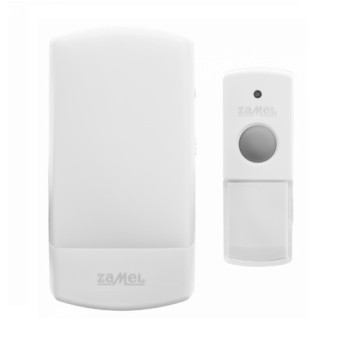 Dzwonek bezprzew. 230V ST-330 + lampka ZAMEL