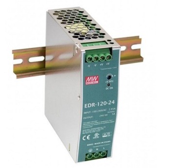 EDR-120-24 MEAN WELL Zasilacz 24V DC 5A 120W