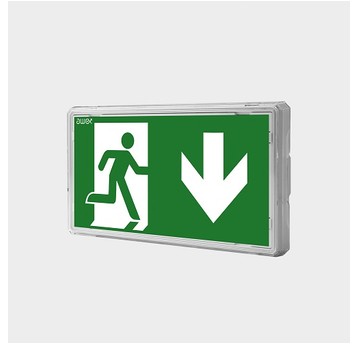 EXIT S IP65 LED 1W 1h AT SE (opt. road) AWEX