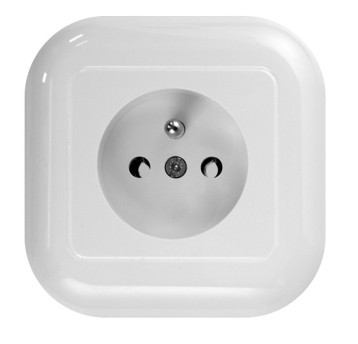 FAN NT-16F biały Gniazdo n/t poj. zu PLASTROL