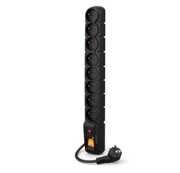 Filtr ACAR S8 przeciwprzep. 8gn 5m czarny