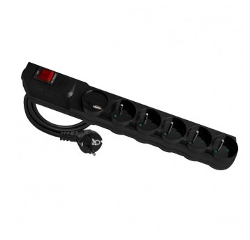 Filtr + ład.USB ELGOTECH MPSFU-501-2 1,5m czarny