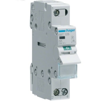FR 301 + lampka 25A rozłącznik 1P SBT125 HAGER
