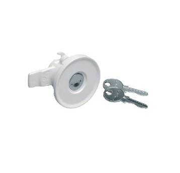 FZ597N Zamek do drzwi z dwoma kluczami HAGER