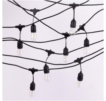 GIRLANDA 10m + 10xG45 E27 1W WW ECO EC20087