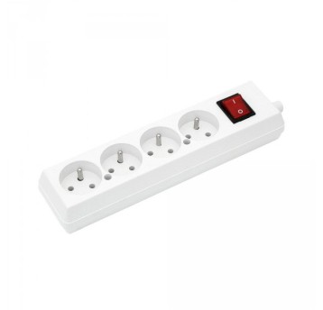 Gniazdo listwa 4gn+wył zu GN-470WS ECO PLASTROL