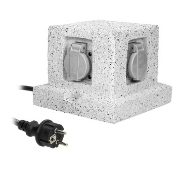 Gniazdo ogrodowe KAMIEŃ 4gn zu AE-13186 ORNO