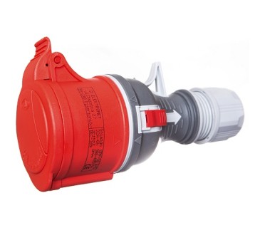 Gniazdo przen. 32A 5P 400V IP44 ELEKTROMET 921875