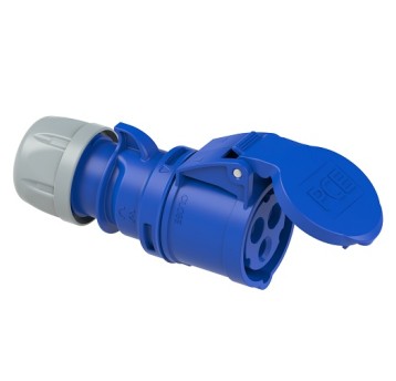 Gniazdo przenośne 32A 2P+Z 230V IP44 TWIST PCE