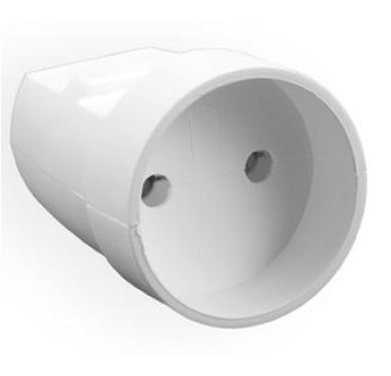 Gniazdo przenośne bu G-1 białe ELGOTECH