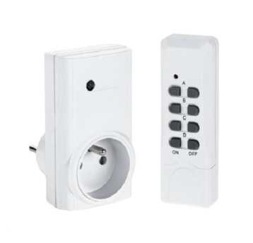 Gniazdo sieciowe x1 sterow.pilotem REBEL URZ1225-3