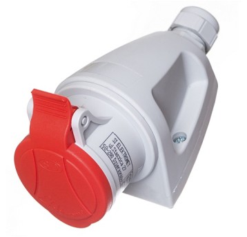 Gniazdo stałe 16A 4P 400V IP44 ELEKTROMET 921861