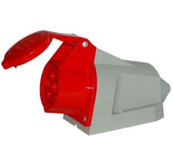 Gniazdo stałe 16A 4P 400V IP44 TAREL 124