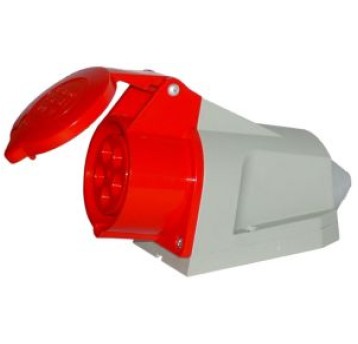 Gniazdo stałe 32A 5P 400V IP44 TAREL 127