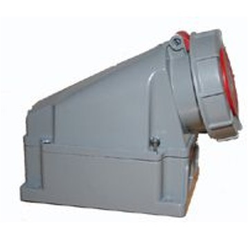 Gniazdo stałe 63A 5P 400V IP67 PCE 135-6