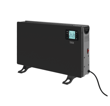 Grzejnik konwektorowy Teesa 2000W czarny TSA8054-B