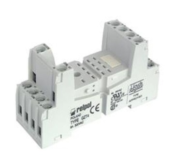 GZT4-SZARE Gniazdo do R4 montaż na TH35 RELPOL