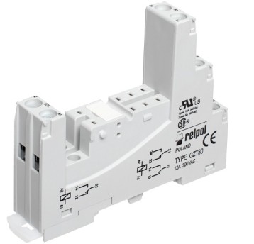 GZT80 Gniazdo do RM84, RM85, RM87L, RM85P RELPOL