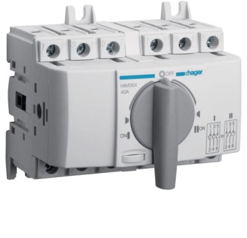 HIM304 Przełącznik I-0-II 3P 40A HIM304 HAGER