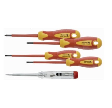 HT1S994 Zestaw wkrętaków 1000V 4szt+próbnik HOGERT