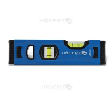 HT4M001 Poziomnica alu 20cm 2 libelki HOGERT