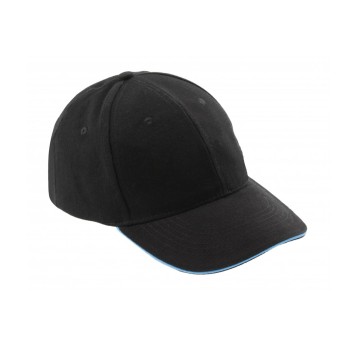 HT5K186 ALF czapka z daszkiem czarna uni HOGERT