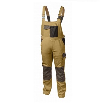 HT5K272-L EDGAR Spodnie ogrod. ciemnobeż. L (52)