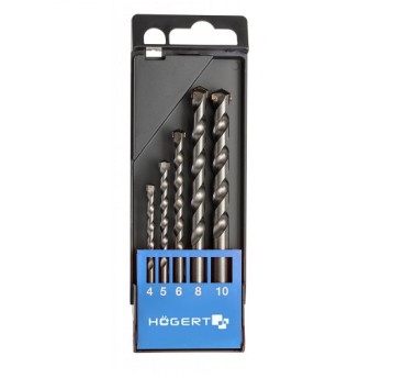 HT6D378 Zestaw wierteł do betonu 5szt. HOEGERT