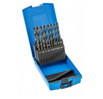 HT6D900 Zestaw wierteł do metalu 19 cz.