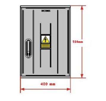 INCOBEX SSTN 40x58x25 zam+cięg+kątow. d.skośny